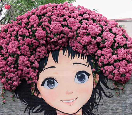 浮梁墙体彩绘-网红墙打卡