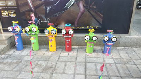 浮梁商业区彩绘