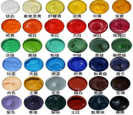 浮梁墙绘颜色的选择有讲究。