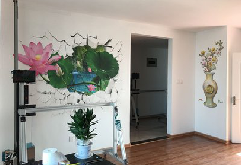 浮梁墙体彩绘相比墙纸的优势。