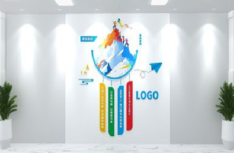 浮梁公司企业形象墙的工艺材料有哪些？